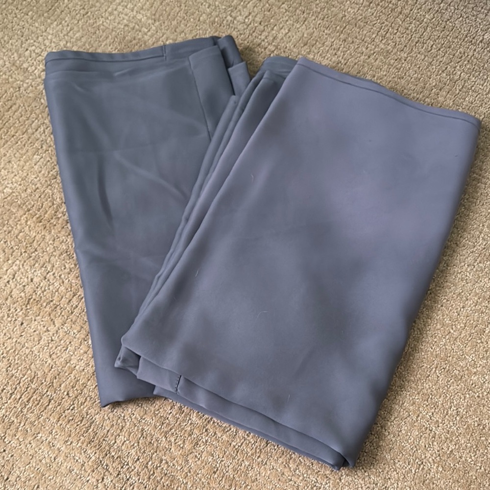 Elegant Gray blackout curtains 37” x 84”